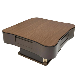 轻奢实木多功能升降茶几麻将机一体家用全自动麻将桌茶桌两用饭桌