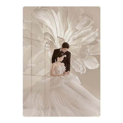 新款婚纱照太空铝边框相框