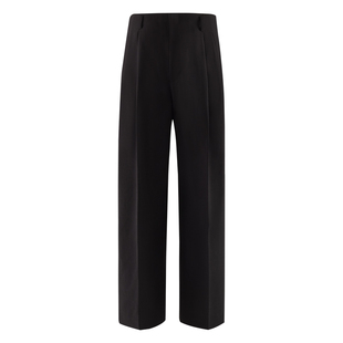 【松弛有型】CULTUM 羊毛混纺男女同款休闲百搭微锥男士好莱坞裤