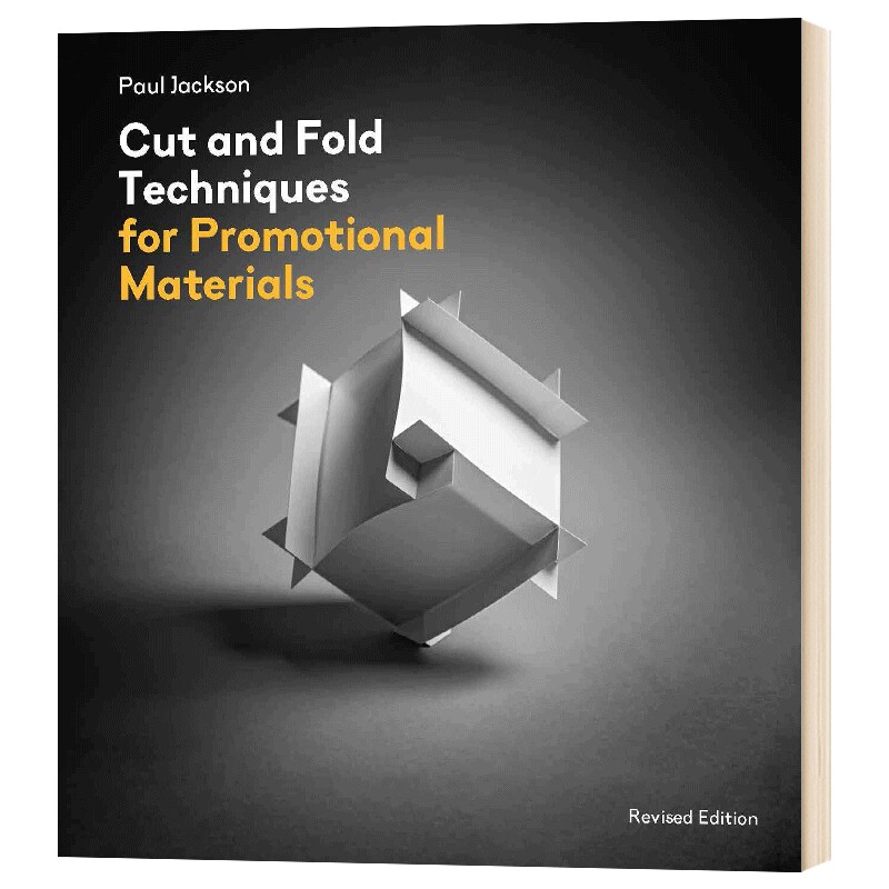 剪切折纸技术 制作宣传材料 英文原版 Cut and Fold Techniques for Promotional Materials 英文版进口英语艺术类书籍