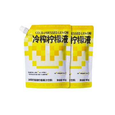 柠檬共和国冷榨柠檬液480g×2袋