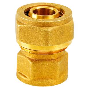 铝塑管接头活接内丝1216自来水水管直通内牙接头配件1620铜4分6分