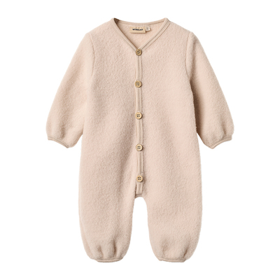 儿童羊毛连体衣长袖上衣开衫裤子