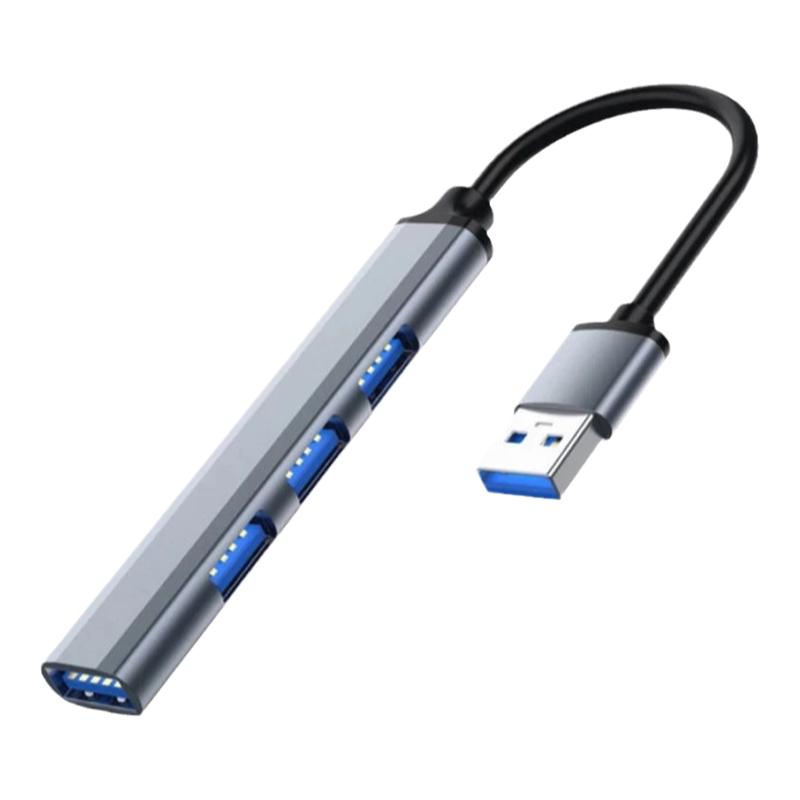 type-c扩展坞 usb hub拓展坞多功能笔记本集线器 usb2.0一拖四