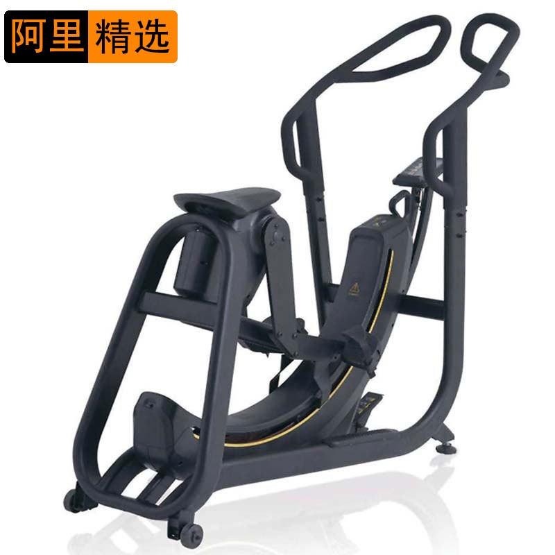 商用高抬腿训练器曲步滑翔椭圆训练机健身房臀推机提臀机跨境外贸