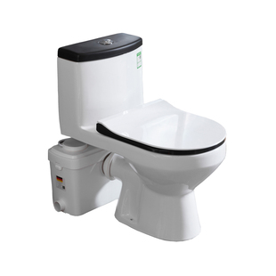 泽德污水提升器泵墙排横后排水地下室专用马桶专业解决无排水卫浴