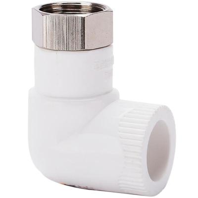 PPR热水器直活接弯活接头三通活接20 4分 25 6分接头 ppr水管配件