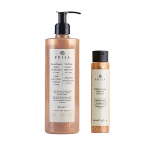 现货Prija瑞士芳疗小众有机人参檀木香佛手柑舒缓滋润泡浴沐浴露