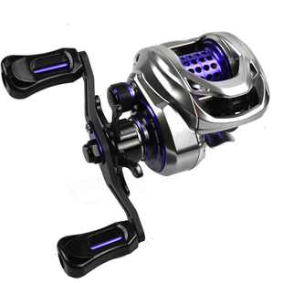 米歇尔极狐AIR/PRO短轴微物水滴轮远投防炸线泛用打黑金属路亚轮