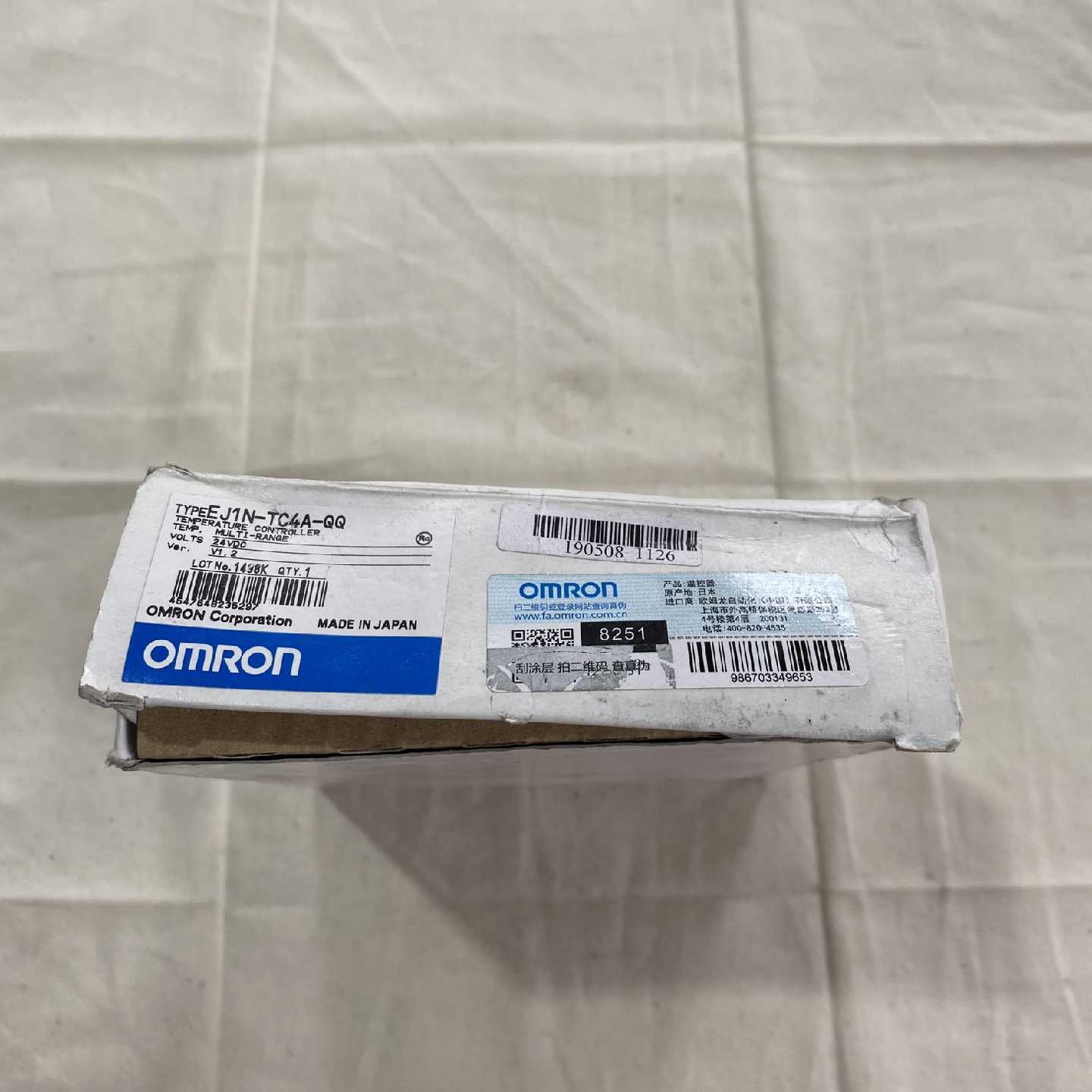 议价欧姆龙温度控制器EJ1N-TC4A-QQ数字温控器温控仪多功能仪表