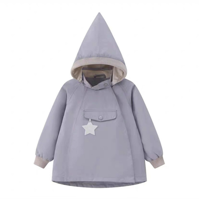 杜邦三防儿童精灵帽风衣