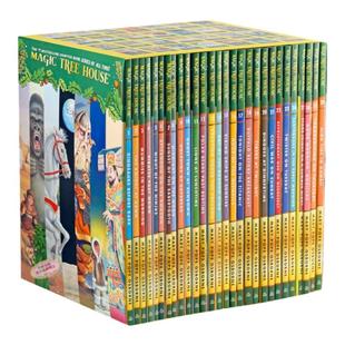 The Magic Tree House 神奇树屋第一季 第二季梅林的任务 英文原版 桥梁书章节书 分阶英语阅读 美国中小学生课外读物 兰登出版