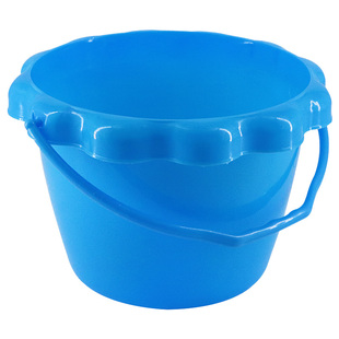 儿童沙滩桶玩具桶钓鱼小桶加厚捞鱼桶塑料桶玩具水桶挖沙桶批量发