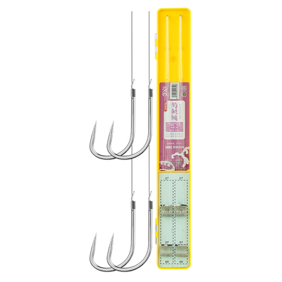 久岩鲢鳙新关东无刺鱼钩正品绑好
