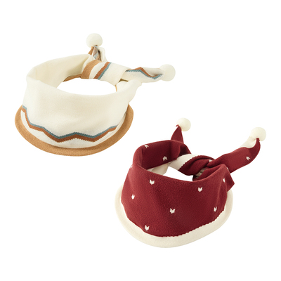 尼多熊儿童围巾秋冬季宝宝三角巾