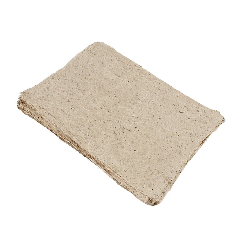 50张桑皮土纸手工桑皮纸土纸半生半熟仿古做旧纸书法专用纸小写意麻纸卷封坛艾条纸书法写意国画山水作品创作