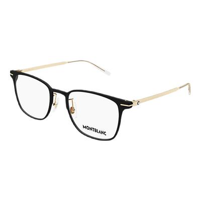 万宝龙Montblanc男女同款方框铝合金镜框光学近视眼镜框MB0397ON