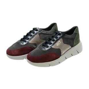 24Hrs西班牙24小时进口女士厚底单鞋 休闲时尚运动鞋26619