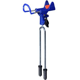 新款钓鱼架竿支架海杆万向地插不锈钢支架加厚专用插地炮台支架子