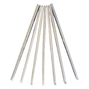 猪圈门专用长条卡槽镶墙热镀锌卡槽猪圈栏板热浸锌卡槽固定配件