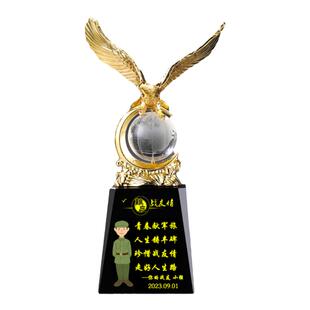 送战友退伍军人纪念品聚会兄弟实用老兵创意定制高档退役留念礼物