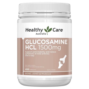澳洲Healthy Care氨基葡萄糖维骨力养护关节HC氨糖软骨素400片