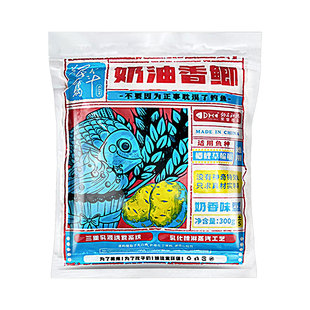 梦达钩尖艰苦奋斗奶油香鲫鱼饵料江湖适用野钓黑坑休闲饵单开拉饵
