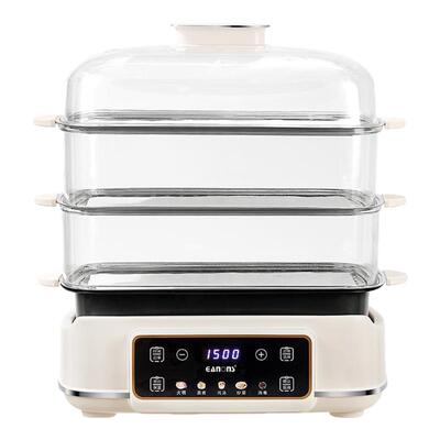 分体式电蒸锅大容量上蒸下煮