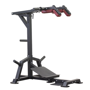 哈克深蹲机杠铃杠杆式深蹲提踵训练器臀肌腘绳肌股四头肌翘臀健身