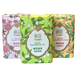 蜂花檀香皂牡丹春茶檀香洁面沐浴男女持久留香清洁润肤香氛香皂正