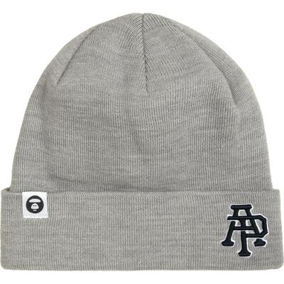 Aape字母刺绣休闲潮流针织帽冷帽