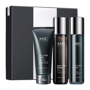 【自营】AHC男士水乳三件套护肤品套装保湿男生礼物【临期26.10】