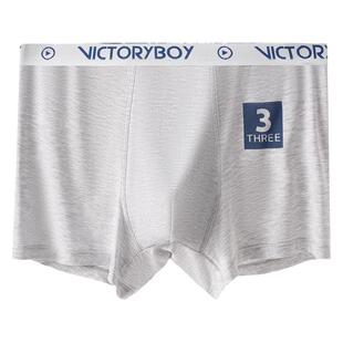 康妮雅夏款男内裤青年少年5A透气内裆冰丝凉感平角裤四角裤6条