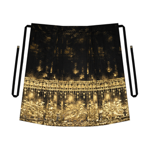 喜象升平织造司原创明制汉服国风改良圆领袍汉元素上衣织金马面裙