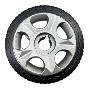 伸缩门机头轮移动门自动门铸铝轱辘自动电动门主动轮驱动脚轮包邮