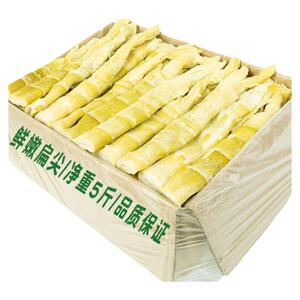 山由贝鲜嫩美味扁尖笋5斤净重