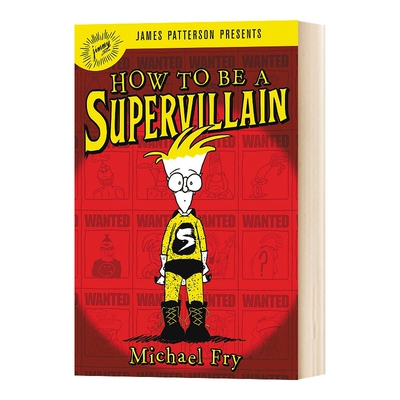 英文原版 How To Be A Supervillain 怎样成为一个大坏蛋 1 英文版儿童图书