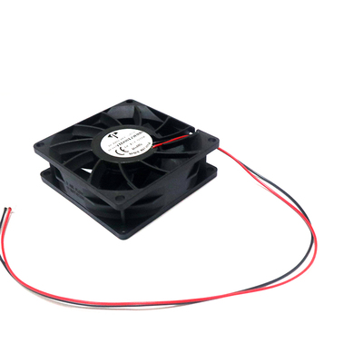 8cm厘米8025增压80x80x25mm双滚珠12v24伏大风2/3/4线PWM散热风扇