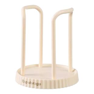 桌面纸杯收纳架奶茶店咖啡店一次性杯子取杯器置物架高级饮水机