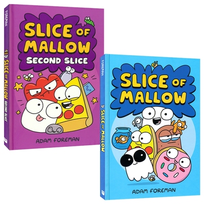Slice of Mallow 零食兵团大冒险1-2 漫画桥梁书 幽默搞笑 英语课外读物 英文原版进口儿童图书