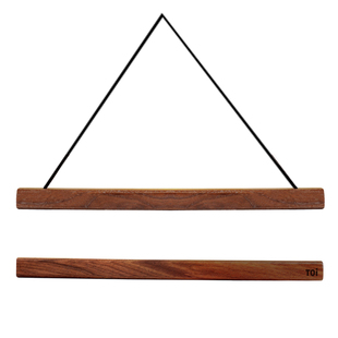 TOI图益拼图框1000片挂轴卷轴装裱挂墙实木画框定制裱框架相框