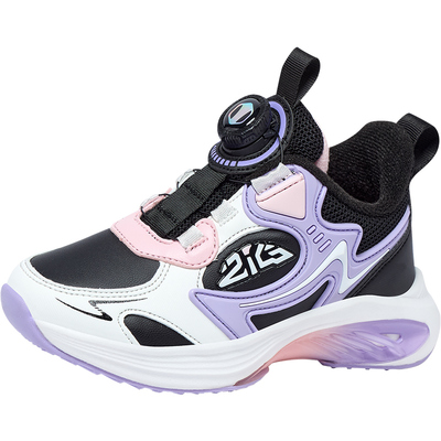 大黄蜂女童运动鞋2025冬季加绒加厚中大童棉鞋保暖冬鞋儿童跑步鞋