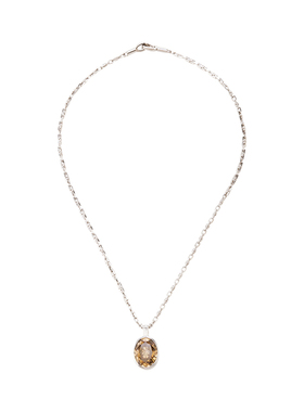 SUDROV素觉莫桑石吊坠项链