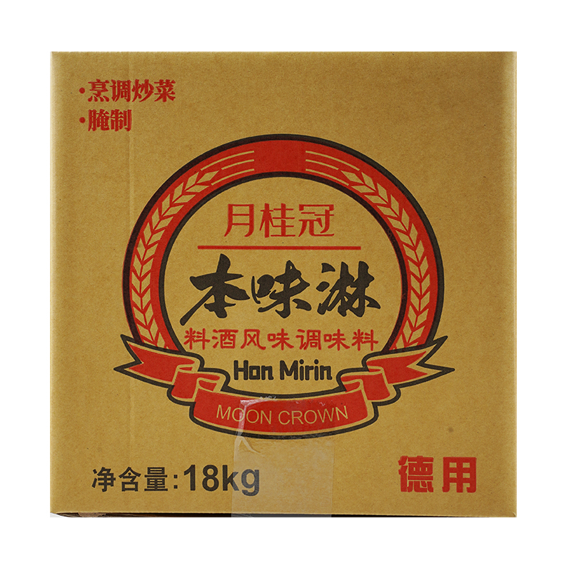 月桂冠本味淋18L寿司醋料理酒牛丼汁浓淡口酱油日式寿喜锅汁商用