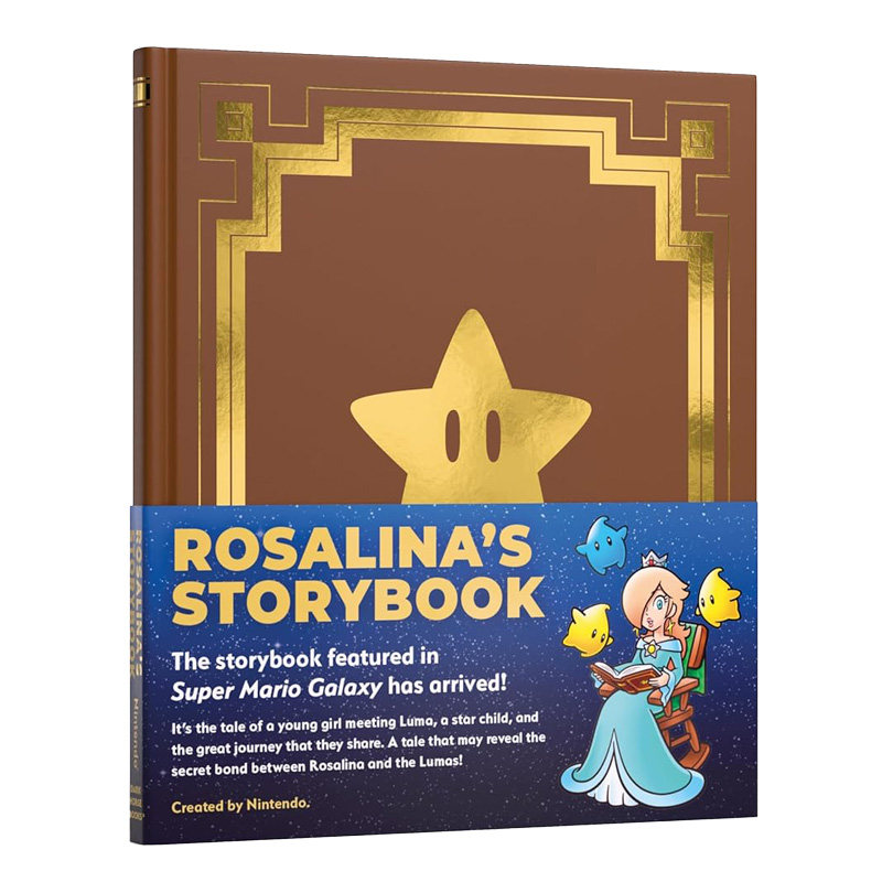 现货英文原版 任天堂 罗洁塔的故事 超级马里奥银河故事书 Rosalina的故事书 Rosalina's Storybook