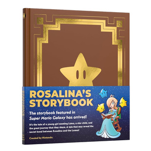 英文原版 任天堂 罗洁塔的故事 超级马里奥银河故事书  Rosalina的故事书 Rosalina's Storybook