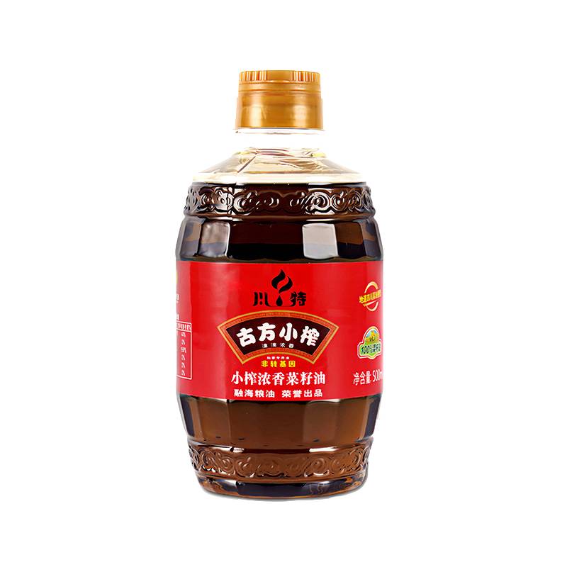四川川特浓香菜籽油家用小瓶装