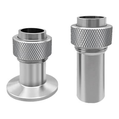 KF高真空规管接头NW底座石英玻璃16不锈钢25快装40半导体管件配件