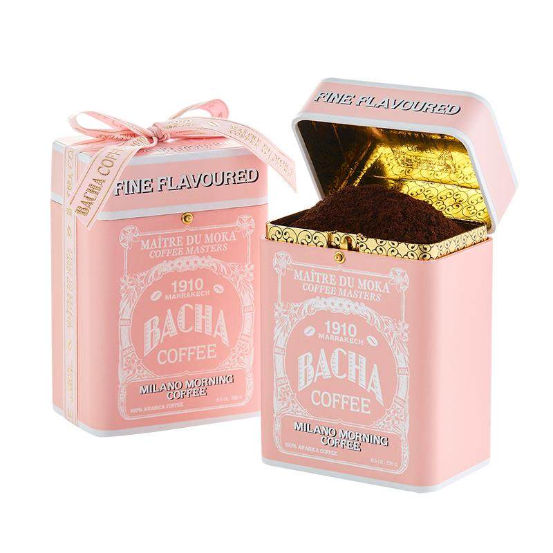 Bacha Coffee | 夿萐咖啡米兰清晨精致风味研磨粉部分临期250g/盒