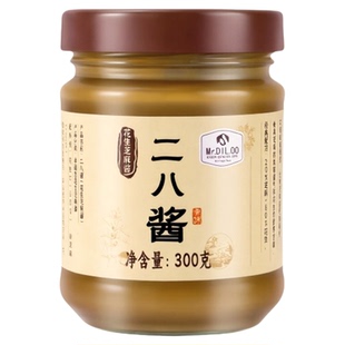 Mr.DIL.OO二八酱地道老北京芝麻花生酱混合拌面酱火锅调味酱料